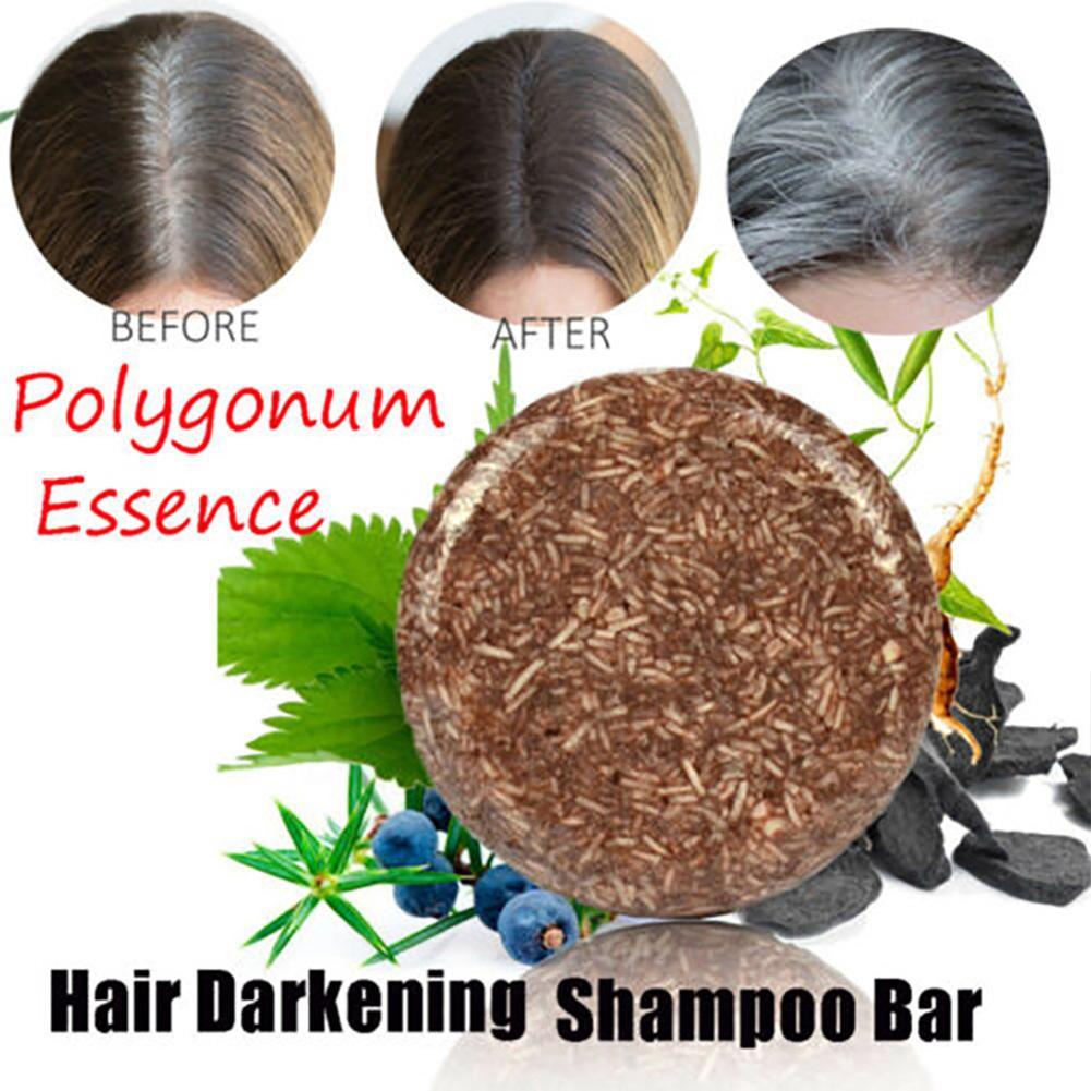 Organic Polygonum Hair Darkening Shampoo Soap