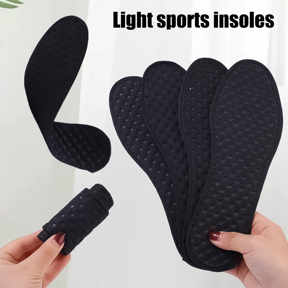 6 Pcs Bamboo Charcoal Deodorant Insoles Mesh Breathable