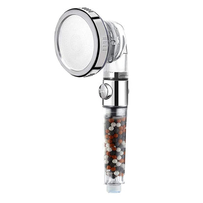 High Pressure Mineral Shower Head with On/Off Switch