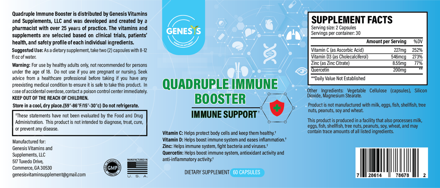 Quadruple Immune Booster